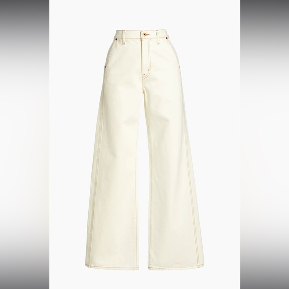 Slvrlake trouser cream jeans size 27. Brand new currently retail for $275 - Picture 1 of 4